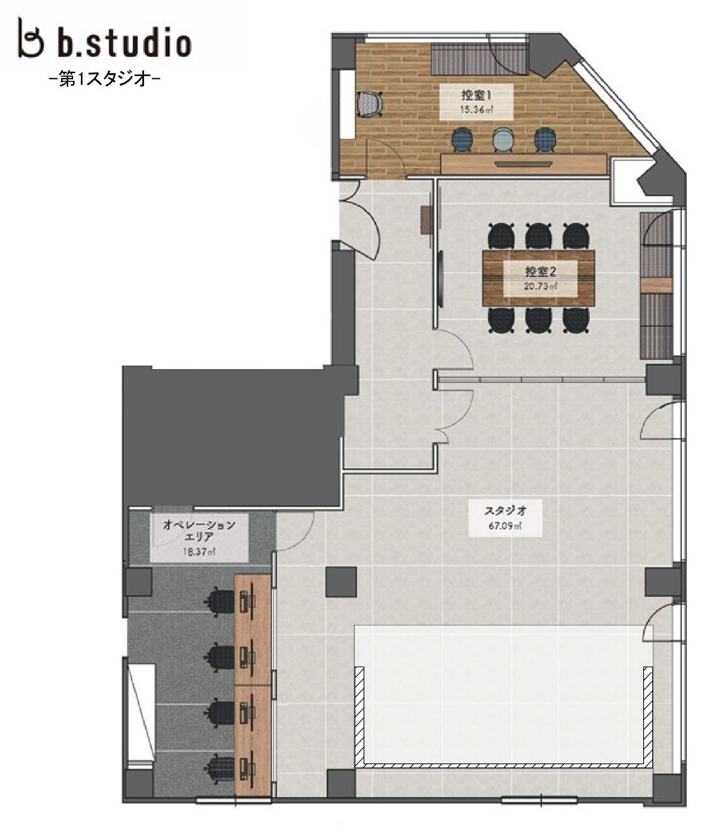 第1スタジオ図面